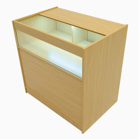 Luna LED Shop Counter Set CM60, TB60 & 2 x B900 - Maple