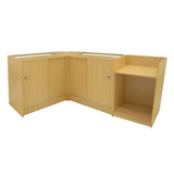 Gravity LED Shop Counter Set B900, C900, TB60 & CM60 - Maple