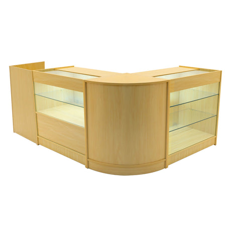 Vega LED Shop Counter Set K900, C900, TB60 & CM60 - Maple