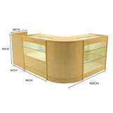 Vega LED Shop Counter Set K900, C900, TB60 & CM60 - Maple