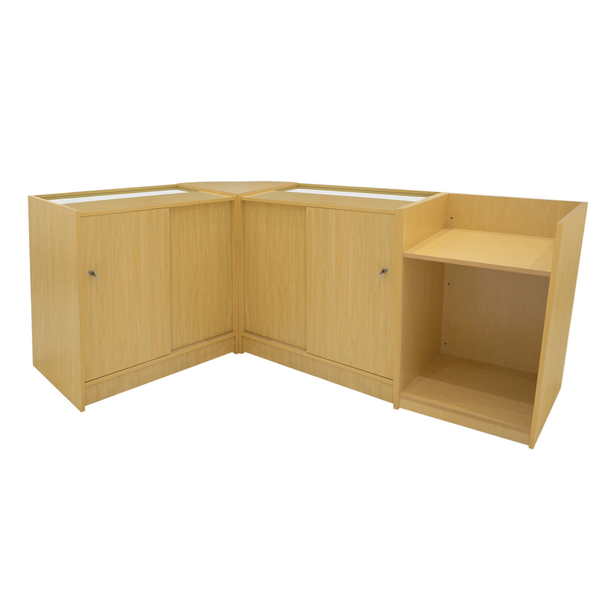 Theia LED Shop Counter Set K900, C900, TB60 & LM60 - Maple