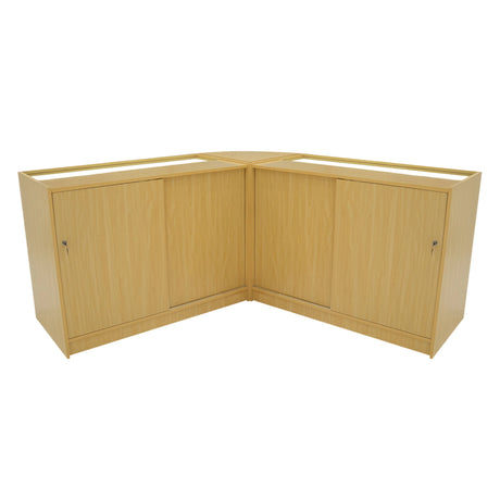 Iris LED Shop Counter Set CM60 & 2 x B1200 - Maple