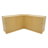 Helios LED Shop Counter Set CM60 & 2 x K1200 - Maple