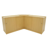 Adonis LED Shop Counter Set B1200, C1200 & CM60 - Maple