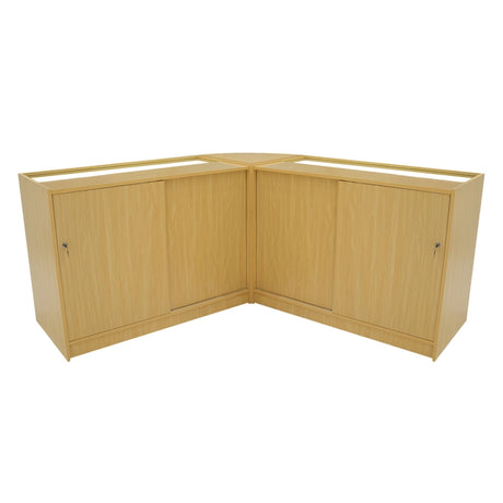 Adonis LED Shop Counter Set B1200, C1200 & CM60 - Maple