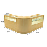 Adonis LED Shop Counter Set B1200, C1200 & CM60 - Maple