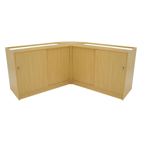 Triton LED Shop Counter Set K1200, B1200 & CM60 - Maple