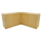 Hera LED Shop Counter Set K1200, C1200 & CM60 - Maple
