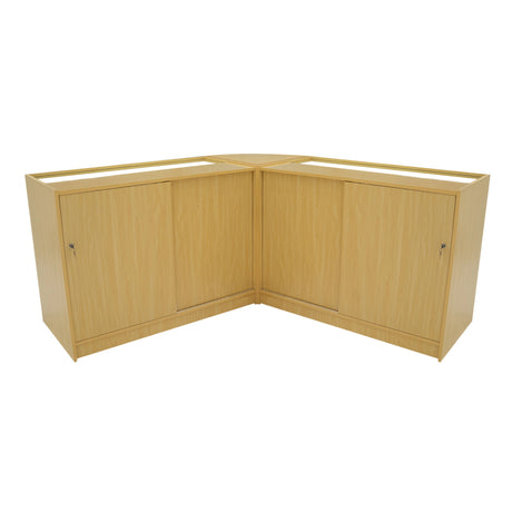 Andromeda LED Shop Counter Set LM60 & 2 x C1200 - Maple