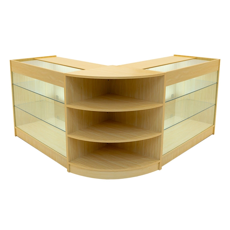 Apollo LED Shop Counter Set LM60 & 2 x K1200 - Maple