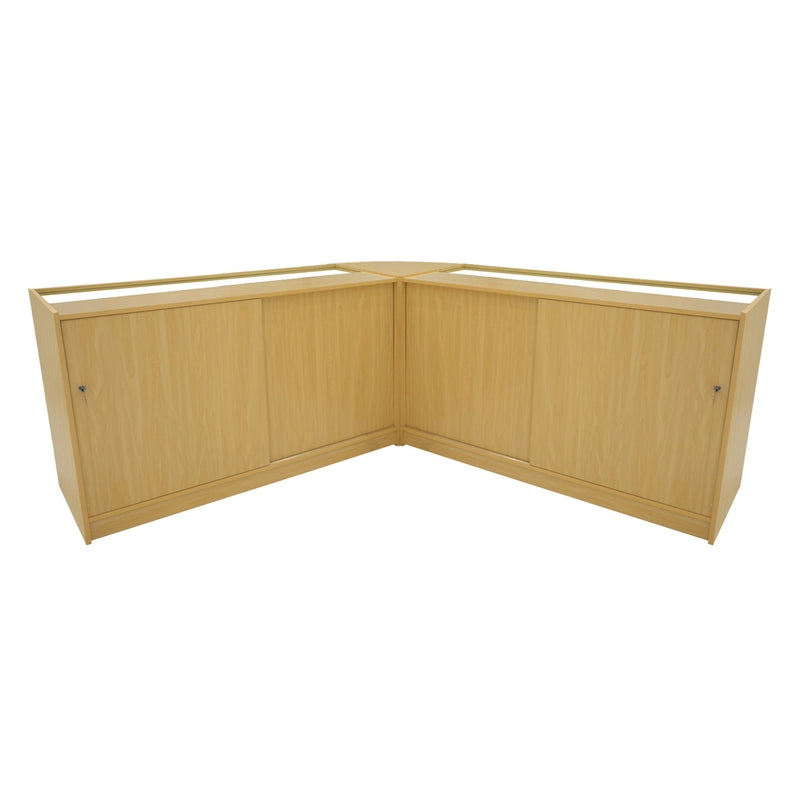 Iris LED Shop Counter Set CM60 & 2 x B1500 - Maple