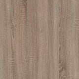 Chelsea Living Tall Glazed Narrow Display Unit in White with Oak Trim
