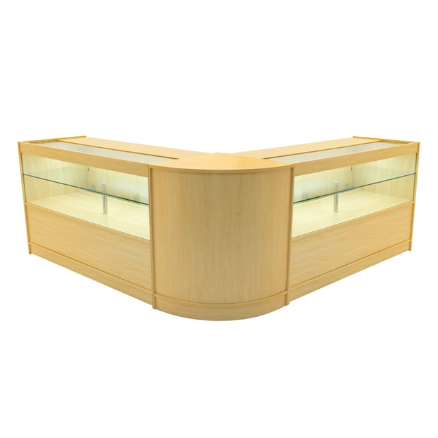 Selene LED Shop Counter Set CM60 & 2 x C1500 - Maple