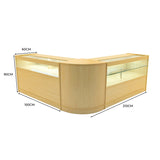 Adonis LED Shop Counter Set B1500, C1500 & CM60 - Maple