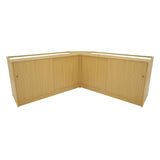 Triton LED Shop Counter Set K1500, B1500 & CM60 - Maple