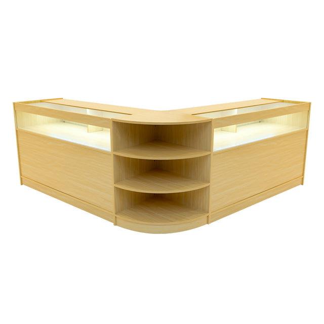 Theseus LED Shop Counter Set LM60 & 2 x B1500 - Maple