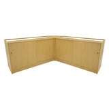 Theseus LED Shop Counter Set LM60 & 2 x B1500 - Maple
