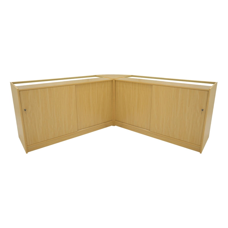 Andromeda LED Shop Counter Set LM60 & 2 x C1500 - Maple