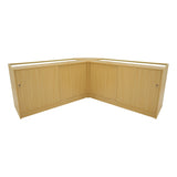 Andromeda LED Shop Counter Set LM60 & 2 x C1500 - Maple