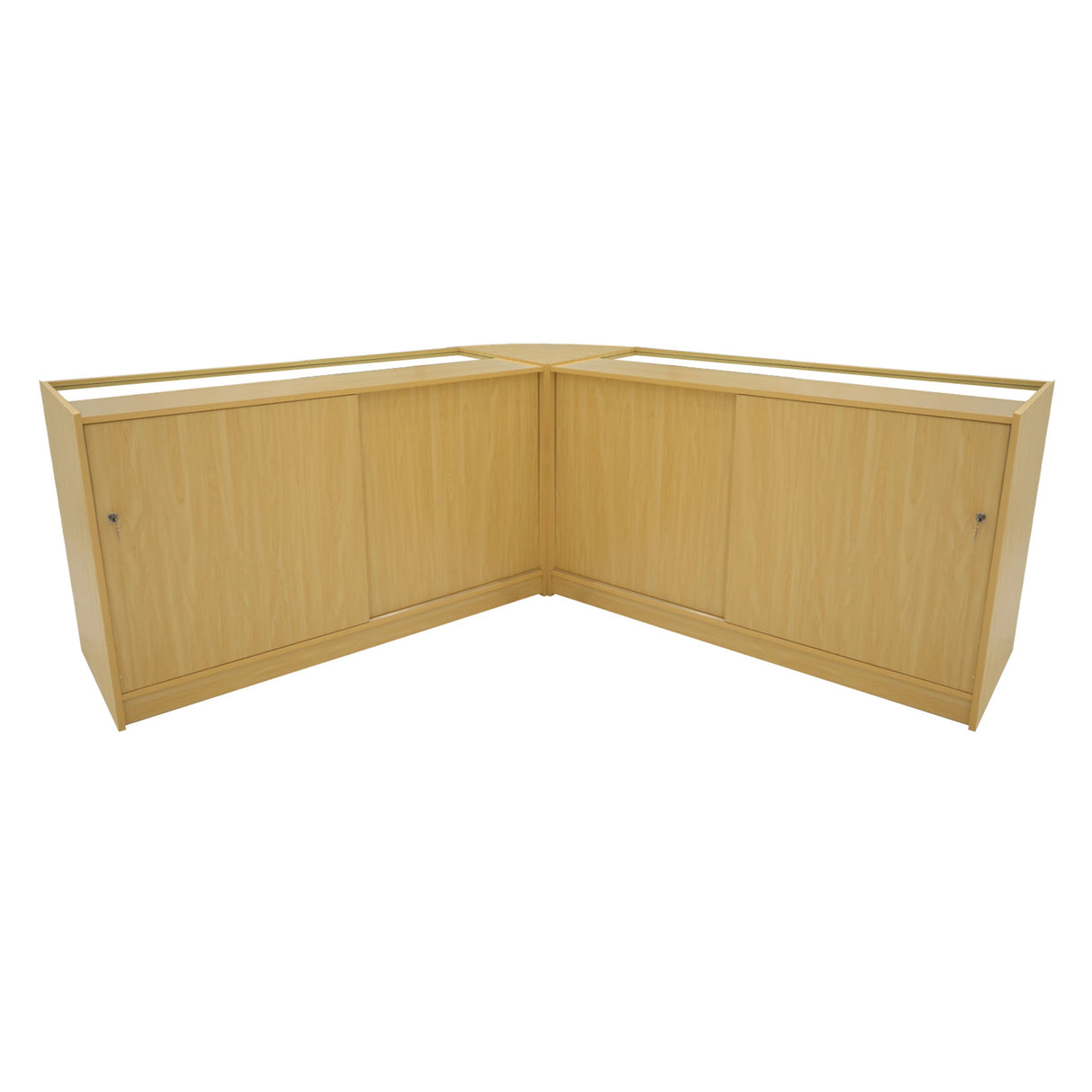 Demeter LED Shop Counter Set K1500, B1500 & LM60 - Maple