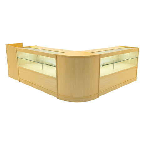 Phoenix LED Shop Counter Set CM60, TB60 & 2 x C1500 - Maple