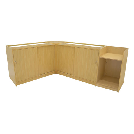 Aries LED Shop Counter Set CM60, TB60 & 2 x K1500 - Maple