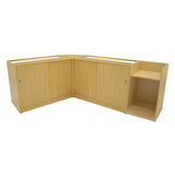 Gravity LED Shop Counter Set B1500, C1500, TB60 & CM60 - Maple