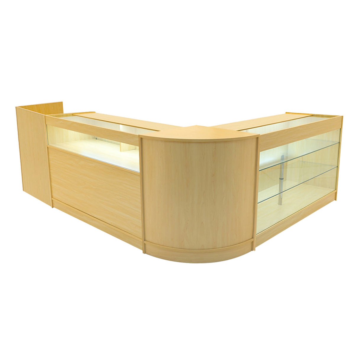 Polaris LED Shop Counter Set K1500, B1500, TB60 & CM60 - Maple