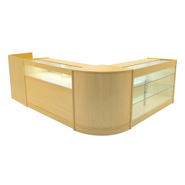 Polaris LED Shop Counter Set K1500, B1500, TB60 & CM60 - Maple