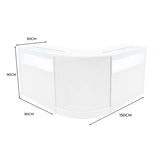 Iris LED Shop Counter Set CM60 & 2 x B900 - White