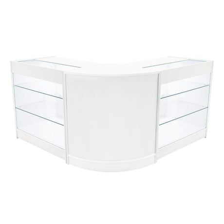 Helios LED Shop Counter Set CM60 & 2 x K900 - White