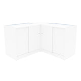 Adonis LED Shop Counter Set B900, C900 & CM60 - White