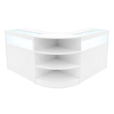 Theseus LED Shop Counter Set LM60 & 2 x B900 - White