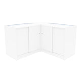 Theseus LED Shop Counter Set LM60 & 2 x B900 - White