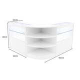 Andromeda LED Shop Counter Set LM60 & 2 x C900 - White
