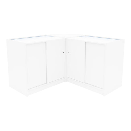 Apollo LED Shop Counter Set LM60 & 2 x K900 - White