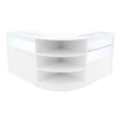 Harmonia LED Shop Counter Set B900, C900 & LM60 - White