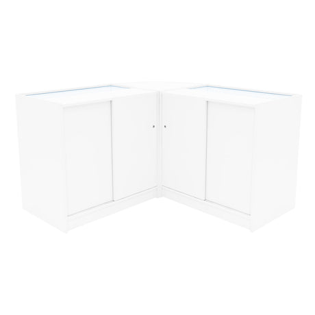 Demeter LED Shop Counter Set K900, B900 & LM60 - White