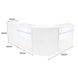 Phoenix LED Shop Counter Set CM60, TB60 & 2 x C900 - White