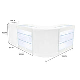 Aries LED Shop Counter Set CM60, TB60 & 2 x K900 - White