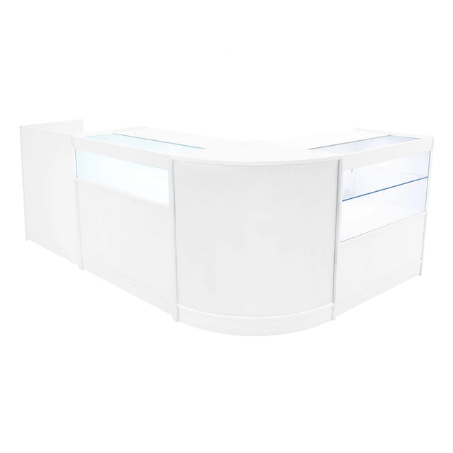 Gravity LED Shop Counter Set B900, C900, TB60 & CM60 - White
