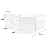 Polaris LED Shop Counter Set K900, B900, TB60 & CM60 - White