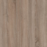 Chelsea Living Small Designer Coffee Table in white with an Truffle Oak Trim