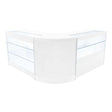 Hera LED Shop Counter Set K1200, C1200 & CM60 - White