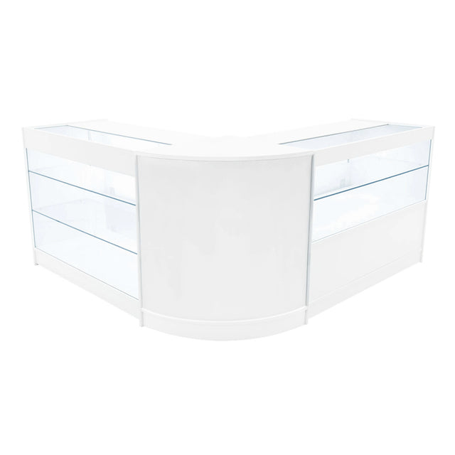 Hera LED Shop Counter Set K1200, C1200 & CM60 - White
