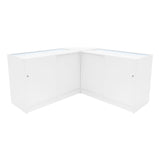 Hera LED Shop Counter Set K1200, C1200 & CM60 - White