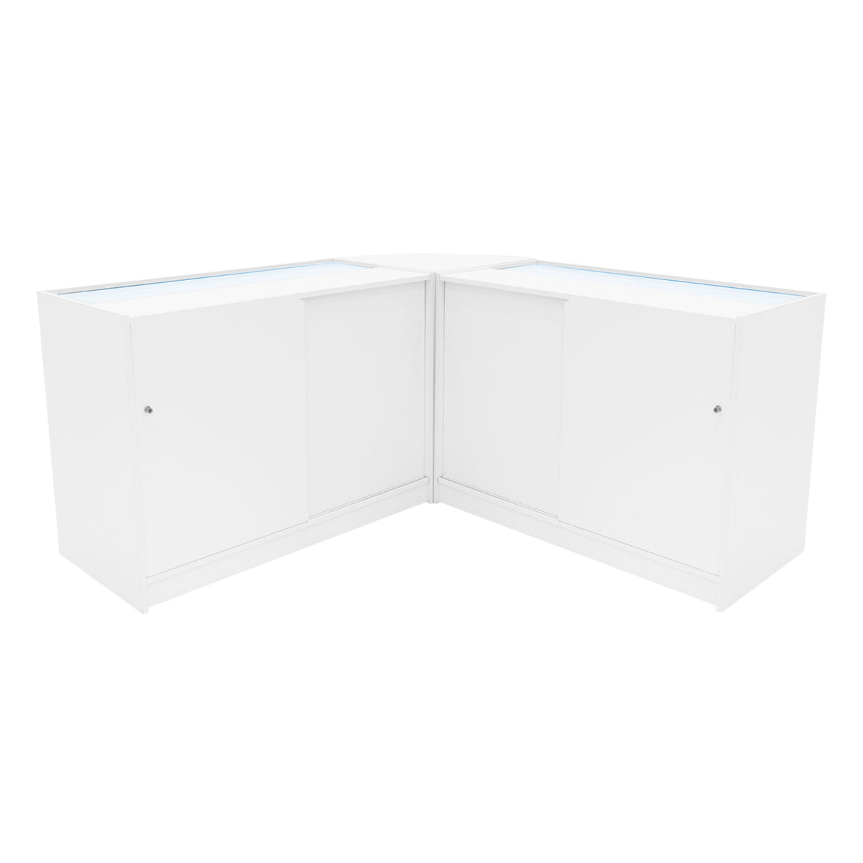 Triton LED Shop Counter Set K1200, B1200 & CM60 - White