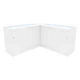 Triton LED Shop Counter Set K1200, B1200 & CM60 - White