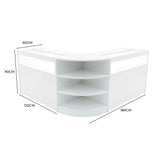 Theseus LED Shop Counter Set LM60 & 2 x B1200 - White