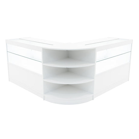 Andromeda LED Shop Counter Set LM60 & 2 x C1200 - White